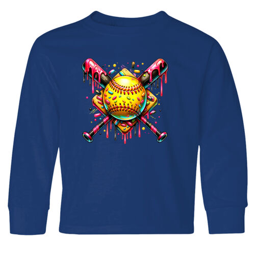 Dri-Power® Youth Long Sleeve 50/50 T-Shirt Thumbnail