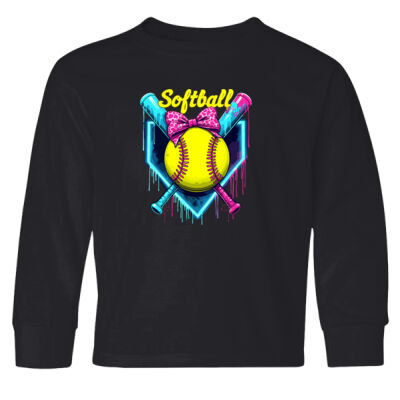 Dri-Power® Youth Long Sleeve 50/50 T-Shirt Thumbnail