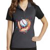 Women's Colorblock Micropique Sport Wick ® Polo Thumbnail