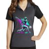 Women's Colorblock Micropique Sport Wick ® Polo Thumbnail