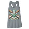 Women's Jersey Racerback Tank Thumbnail